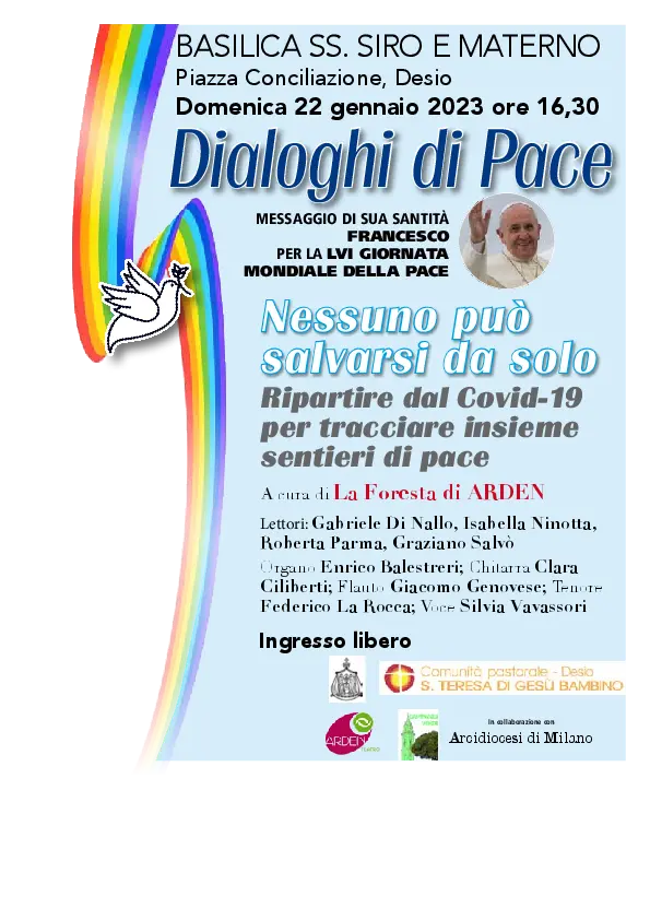 Nessuno può salvarsi da solo